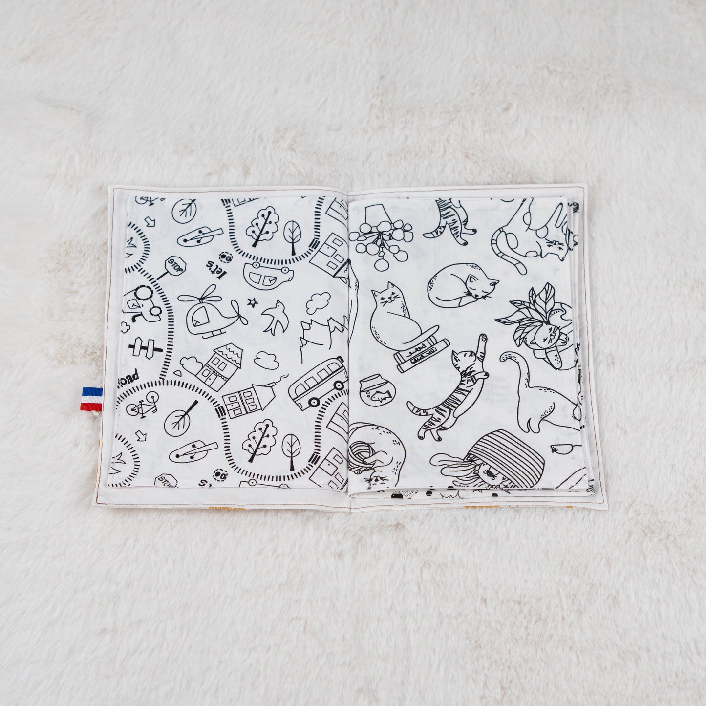 Livre de coloriage lavable