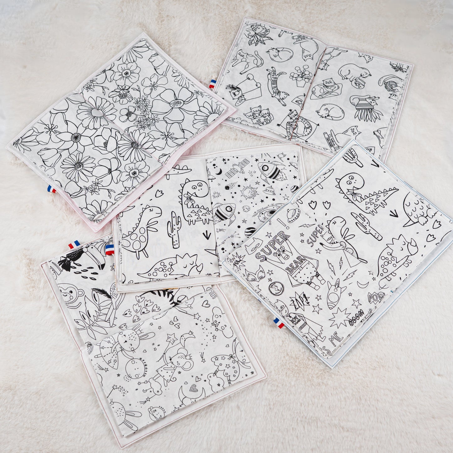 Livre de coloriage lavable