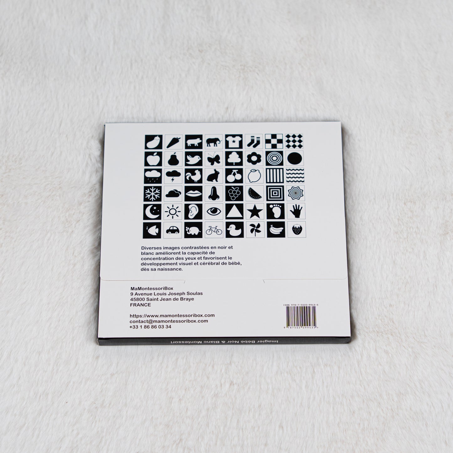 Imagier Noir &Blanc bébé